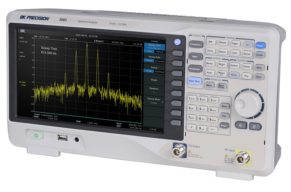 BK2680 series spectrum analysers