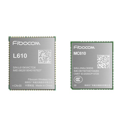 Fibocom CAT-1 (MC116) and CAT-1bis (L610/MC610) modules